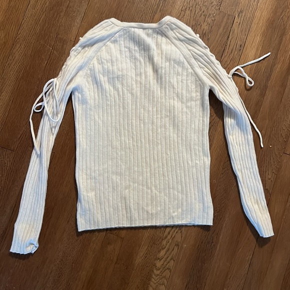 Christopher Fischer Cashmere Ribbed Knit Sweater - Picture 5 of 5